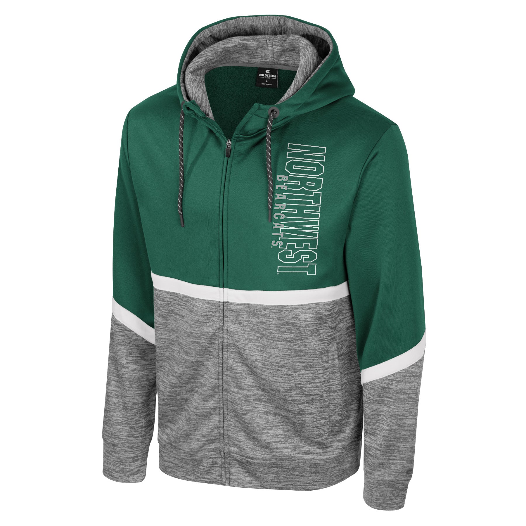 Colosseum Men's Full Zip Hoodie – Nwbearcatnation