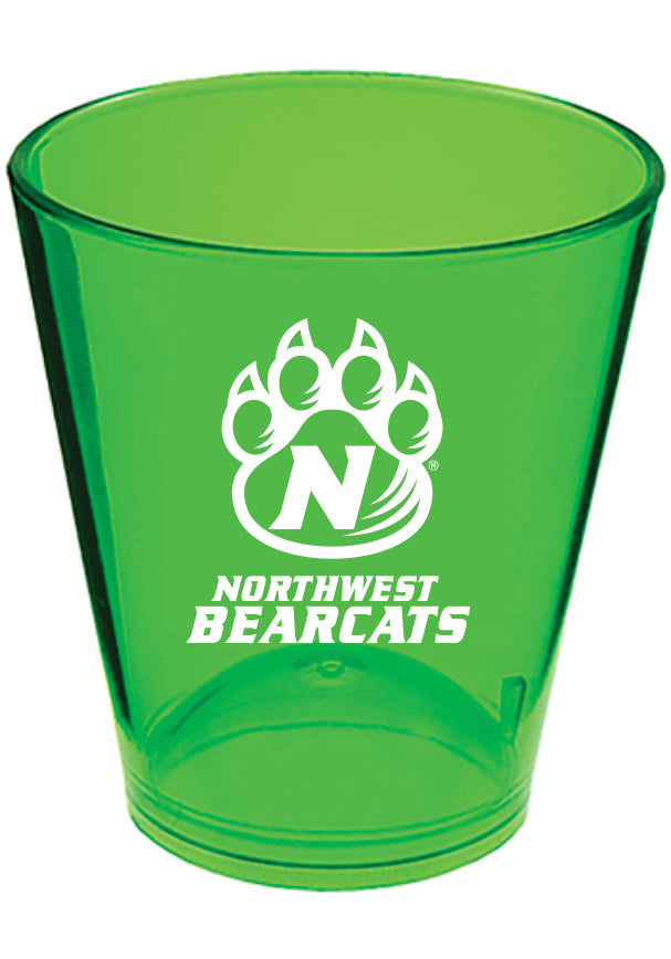 Northwest Bearcats Green Shot Glass – Nwbearcatnation