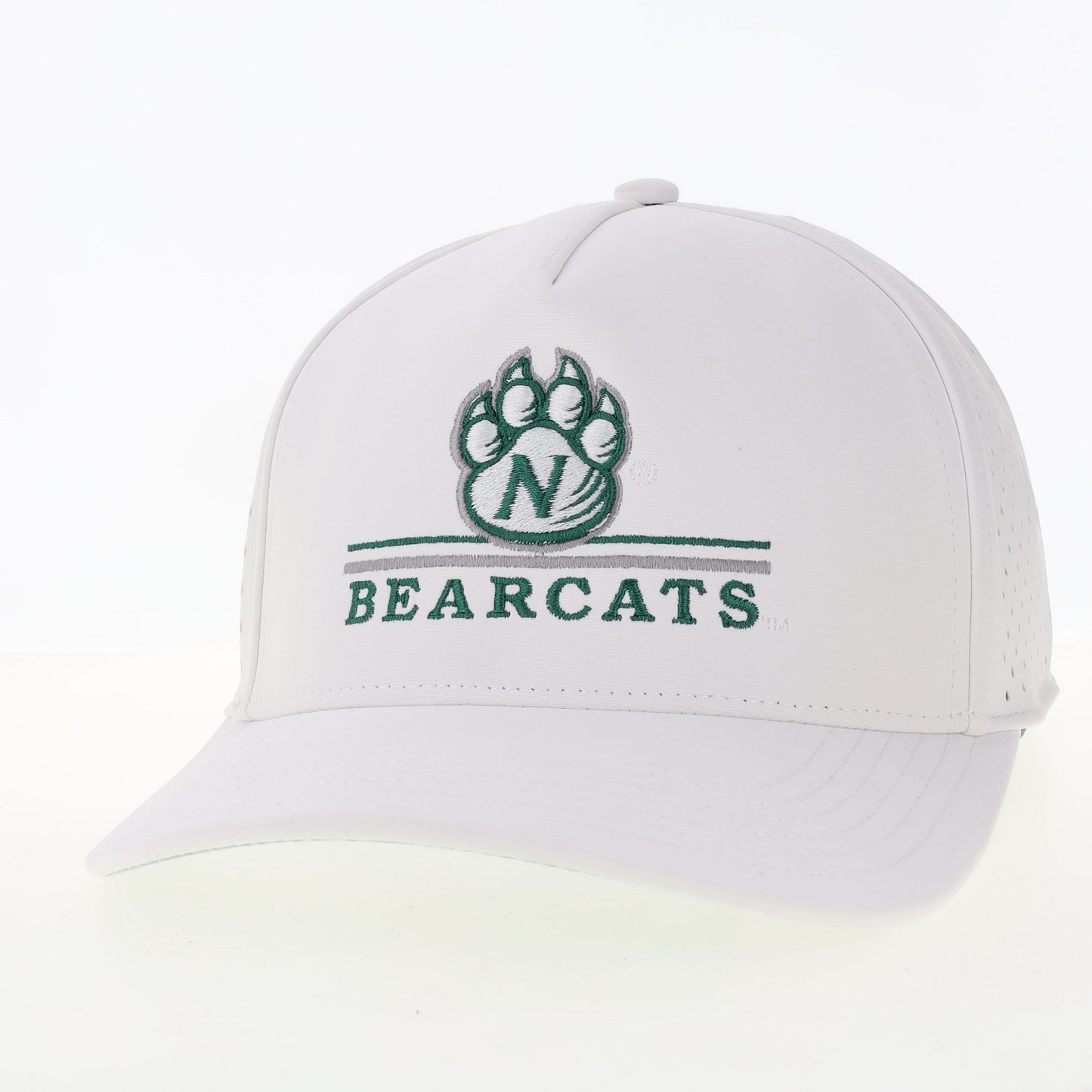 Legacy White Laser Cut Mesh Trucker Hat