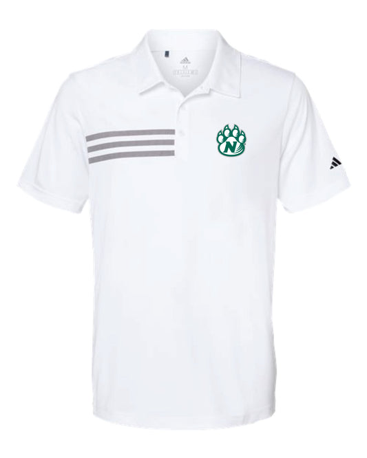 Adidas 3 Stripes Chest Polo
