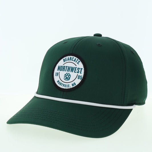 Legacy Back 9 Dark Green Rope Hat