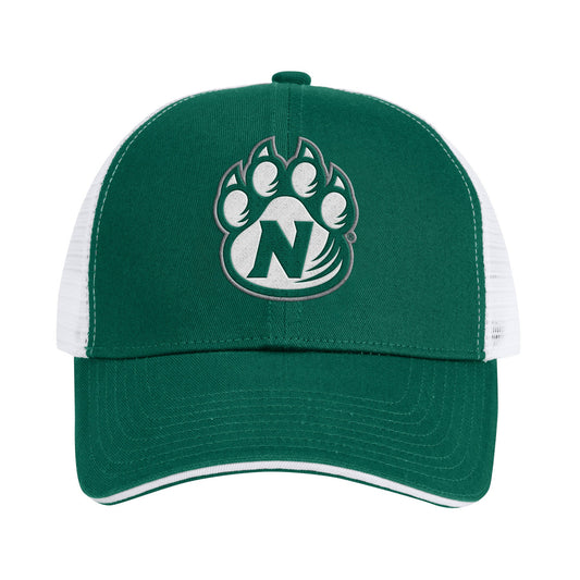 Colosseum Green Trucker Hat with 3D Embroidery