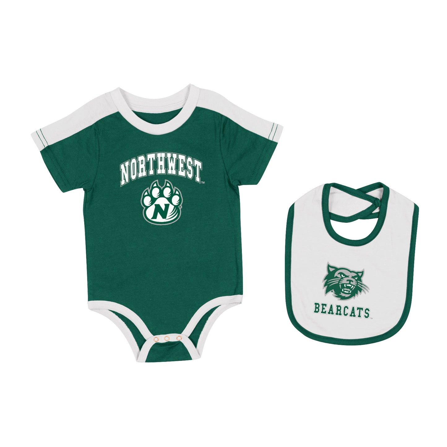 Colosseum Encore Bib and Onesie Set