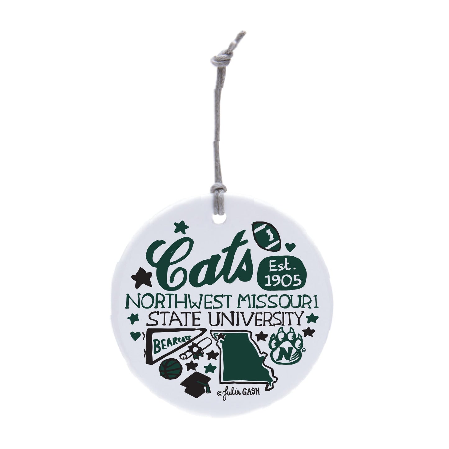 Julia Gash Christmas Ornament