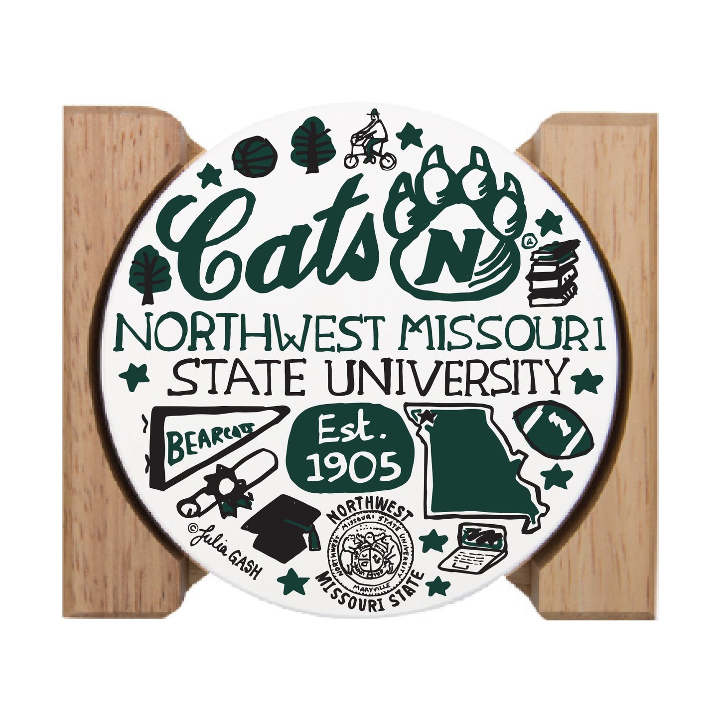Julia Gash Coasters