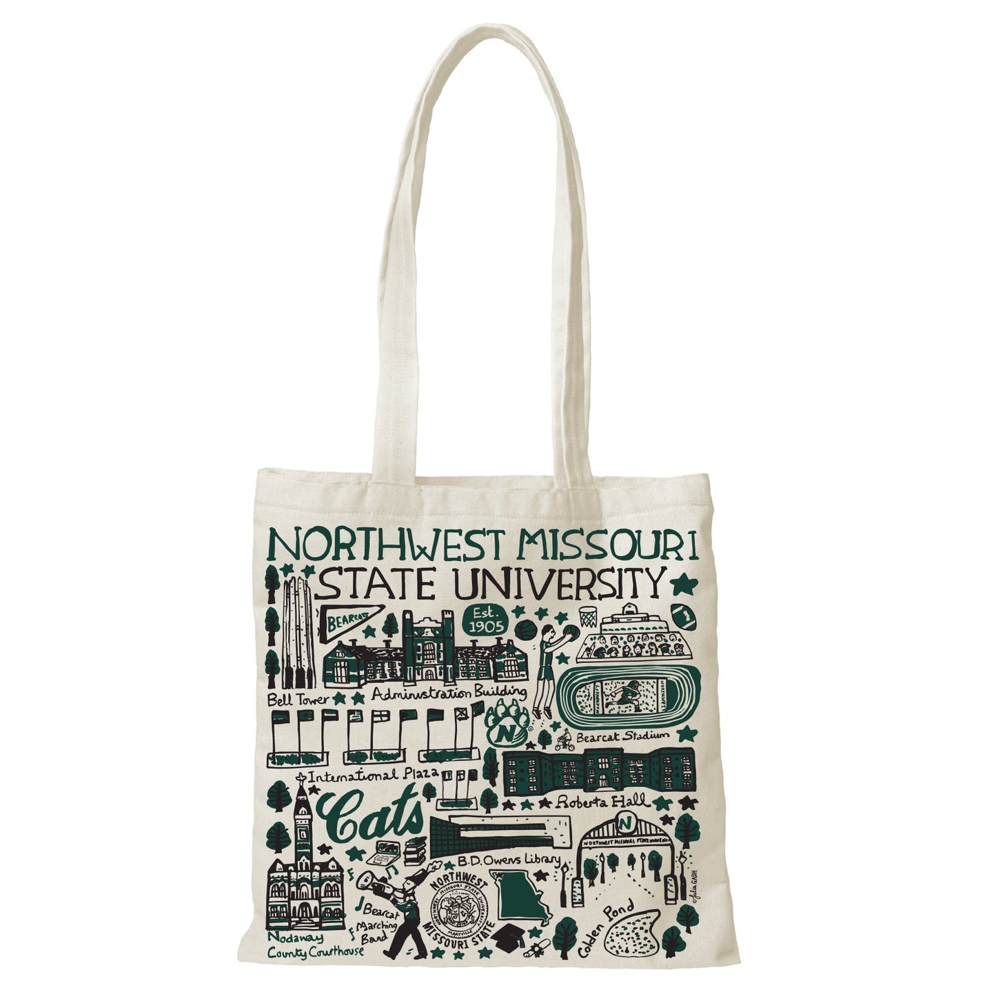 Julia Gash Natural Tote Bag