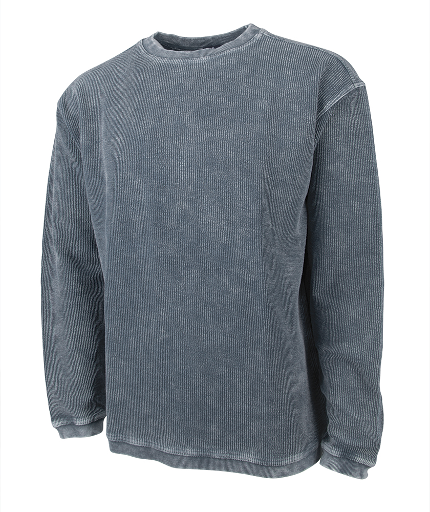 Charles River Camden Corded Crew Neck Sweatshirt (Multiple Colors Available)