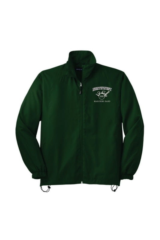 BMB Dark Green Windbreaker Jacket