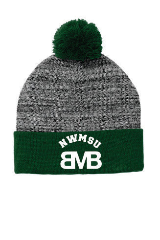 BMB Heather Pom Beanie