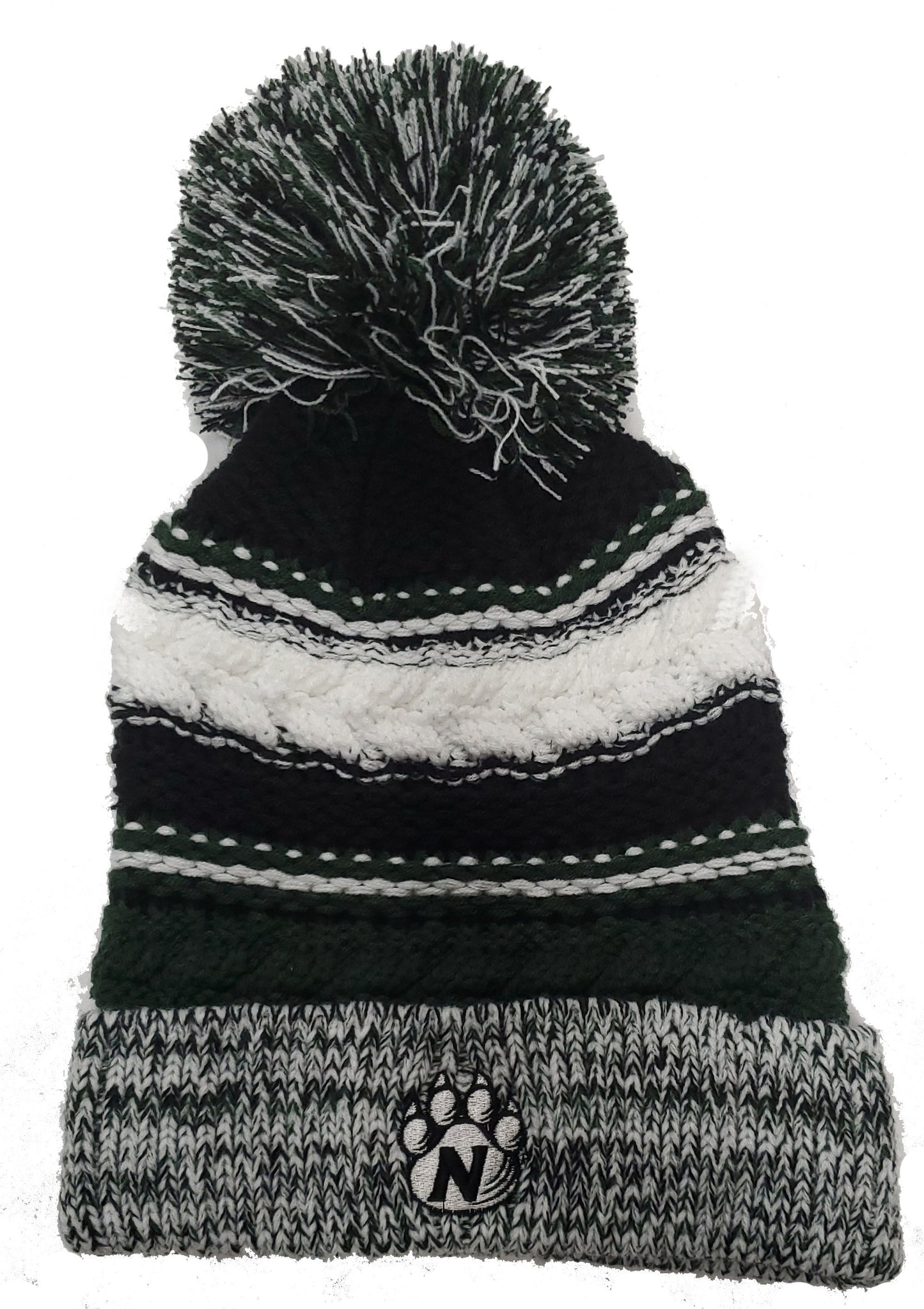 Northwest Bearcats Jumbo Pom Stocking Hat