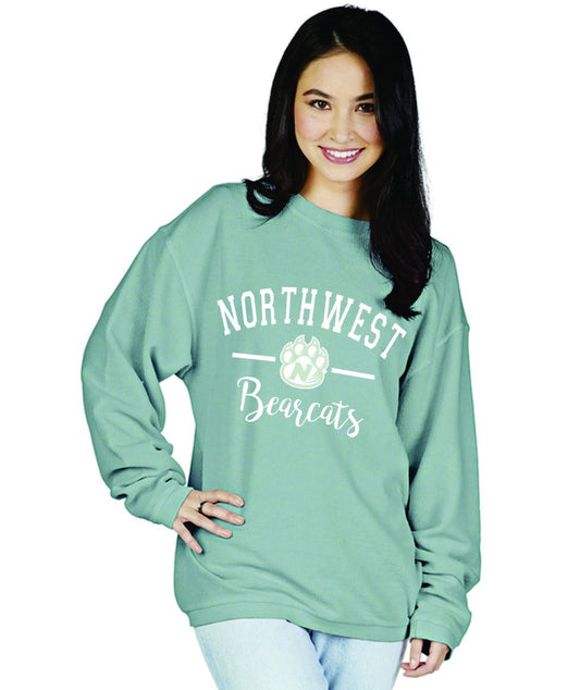 Northwest Bearcats Corded Sweatshirt (Multiple Colors Available)