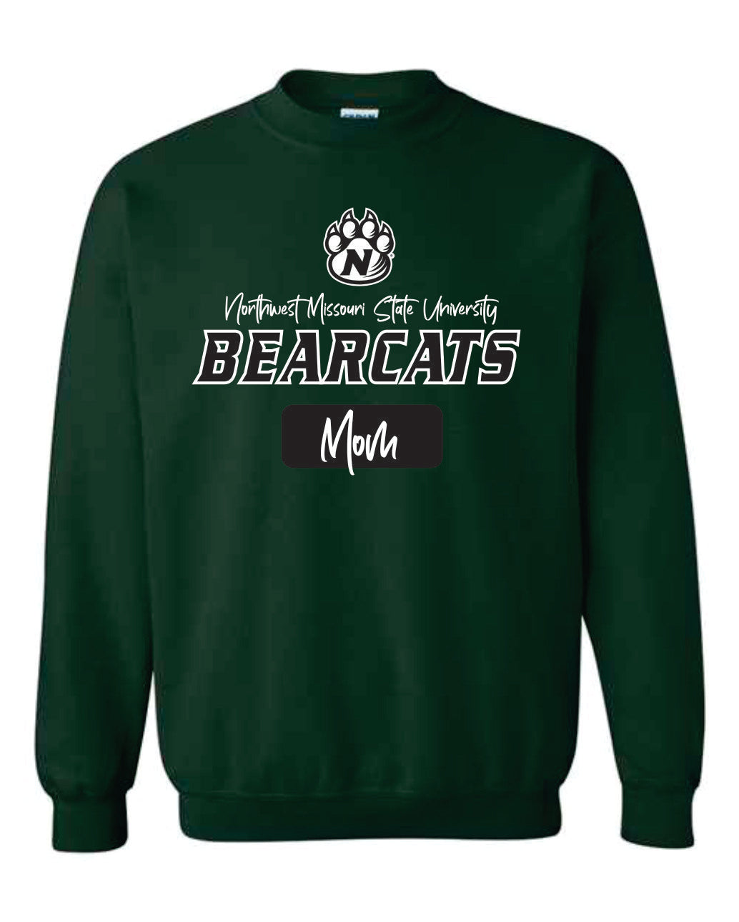 Northwest Bearcats Mom Crewneck Sweatshirt