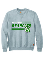 Load image into Gallery viewer, Northwest Bearcats Carhartt Midweight Crewneck Sweatshirt
