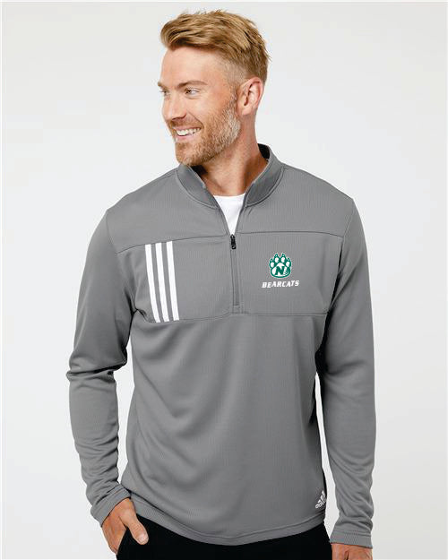 Adidas 3-Strip Double Knit 1/4 Zip Pullover (Multiple Options Available)